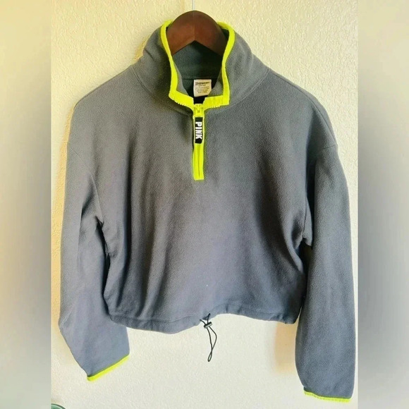 PINK Victoria's Secret Sweaters - PINK Thin Fleece Pullover Sweater, Size Medium
